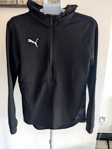 Puma mens black zip - 1/4,
