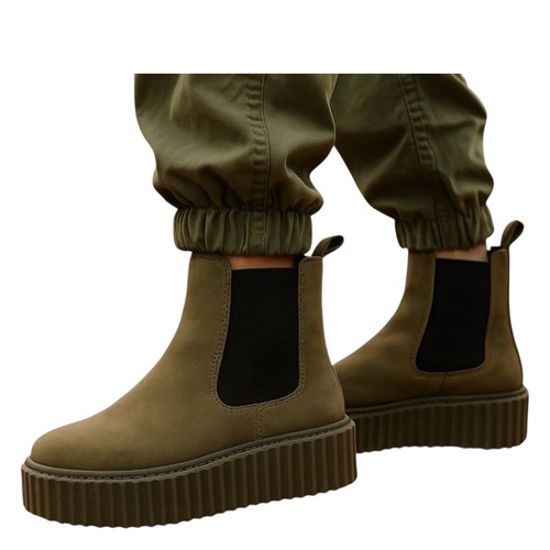 Gabor leather platform chelsea - gabor,