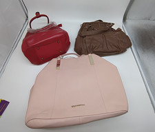 Ladies Three Genuine Leather