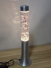 Vintage Y2K Playboy Silver Glitter Light Lava Lamp Official Playboy. 2003 18"
