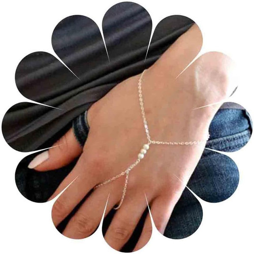 Boho pearl finger ring - boho,