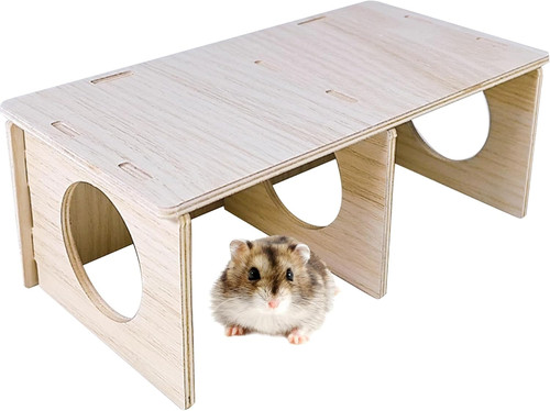 Wooden hamsters chamber - wooden,