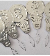 12x Bow Needle Threader Threaders For Hand or Sewing Machines-UK 