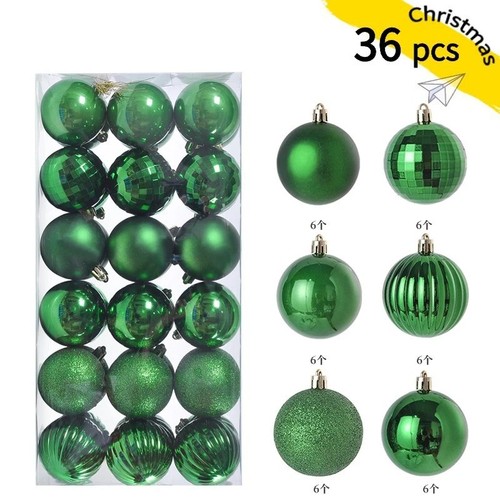 36pcs 4cm christmas tree - 24/36pcs,