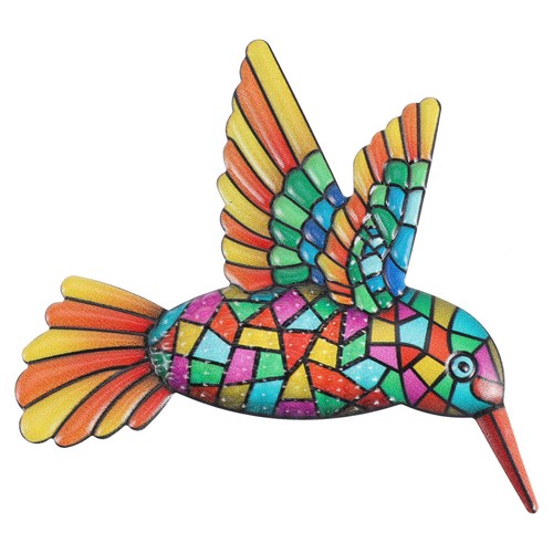 Metal hummingbird wall - wall, art