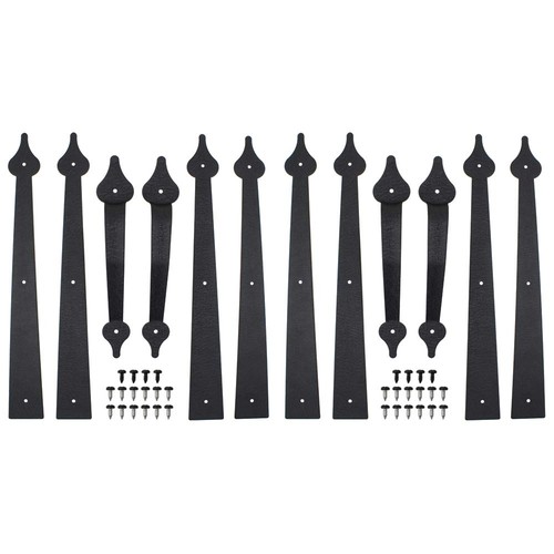 Decorative metal garage door - metal,
