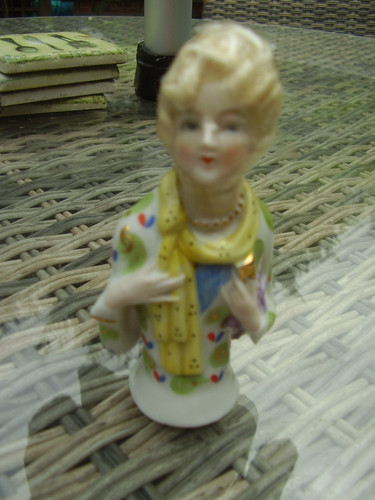 Vintage german porcelain - porcelain, pin