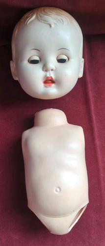Rosebud vintage baby doll - rosebud,