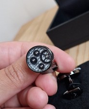 Tateossian Gunmetal Plated