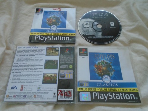 Populous the beginning ps1 - populous,