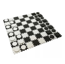 GIANT DRAUGHTS GAME SET FUN