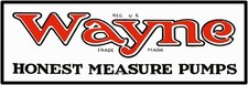 Wayne Honest Measure Gas Pumps Marquee New Metal Sign: 6 x 18" Long - Ships Free