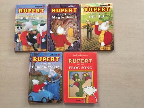 Rupert bear ladybird - rupert,
