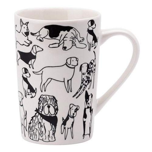 Playful pets tall dog - playful, mug