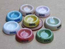 Dolls House Ceramic Dog Bowl