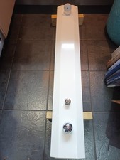 rada shower panel assembly pa-215tfw white  1613.047 tmv3 approved push control 