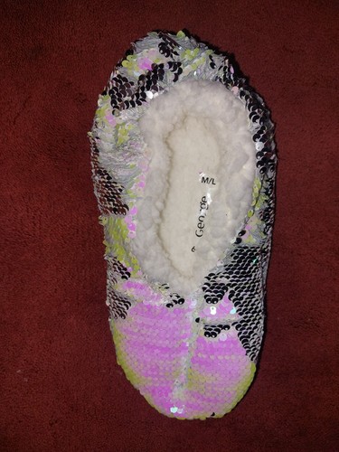 New white multi sparkly - &,