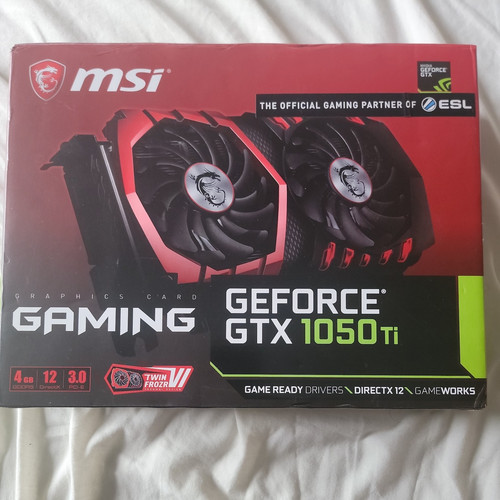 Msi nvidia geforce gtx - 1050, ti