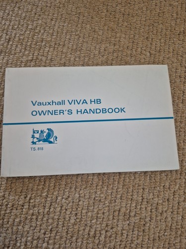 Vauxhall viva owner s - viva, hb