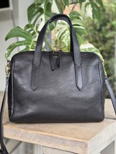 Fossil Sydney Black Leather