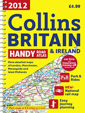 2012 Collins Handy Road Atlas Britain (Internation... by Collins UK Spiral bound
