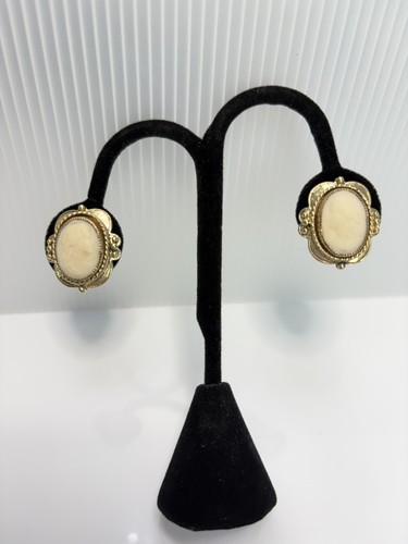 Vtg whiting davis - gold, tone