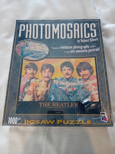 Beatles photomosaic jigsaw - beatles,