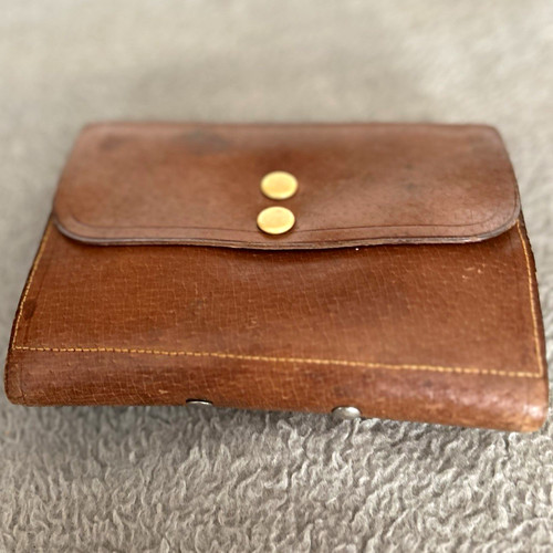 Vintage fly fishing leather - fly,