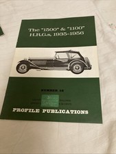 Profile Publications Number  58 The 1500 & 1100 H R G 1935 - 1956