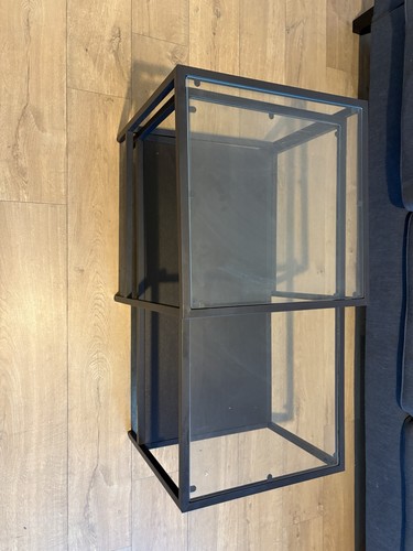 Ikea glass coffee - coffee, table