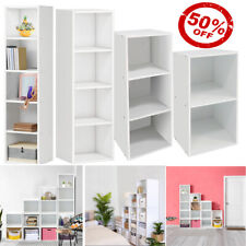 Cube Bookcase Shelf Display Furniture Storage Shelving Unit Wood for Home Office
