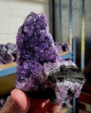 Natural Amethyst Druze Geode