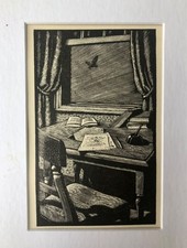 Vintage wood engraving print