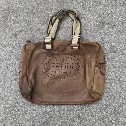 Vintage fendi selleria large - vintage,