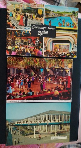 Mixed butlins postcards - mixed,