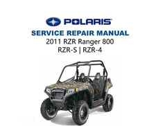 Polaris RZR 800 Service Manual