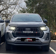 Double Spoiler Bull Bar For TOYOTA HILUX 2020 + 76 mm ) BLACK