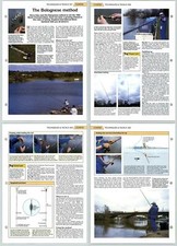 The Bolognese Method - Coarse Techniques - The Art Of Fishing 2 Pages