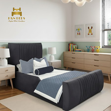 Toddler Panel Bed Frame Plush