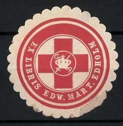 Exlibris edw mart edholm - edw., mart.