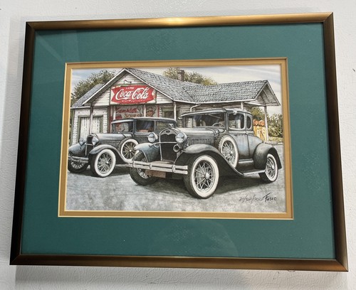 Don fusco coca cola framed - fusco,