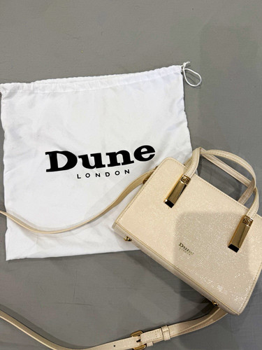 Dune london beige faux leather - london,