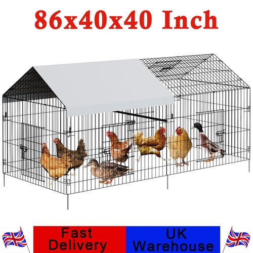 Metal chicken coop with - coop,