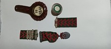 Collection Of Bus Conductors Badges From United Counties, Biggleswade Depot