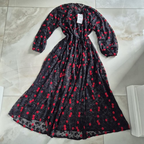 Ladies zara maxi dress red - ladies,