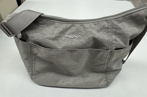 Baggallini gray animal print - baggallini,
