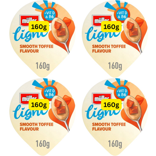 Muller light toffee fat free - light,