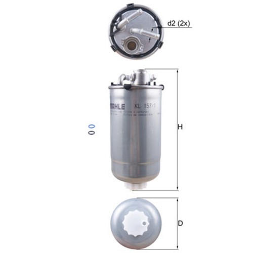 Fuel filter for skoda fabia - for,