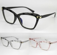 Clear Lens Fashion Glasses Cat