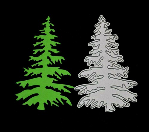 Christmas tree metal - tree, cutting